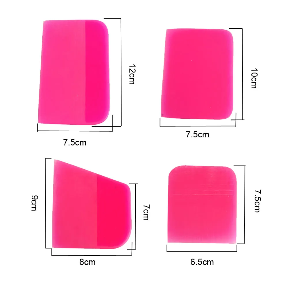 カースクイージーアンチスクラッチコーティングソフトスクレーパーフィルムビニールスパチュラウィンドウティンティングラップツールオートガラスクリーニングワイパー