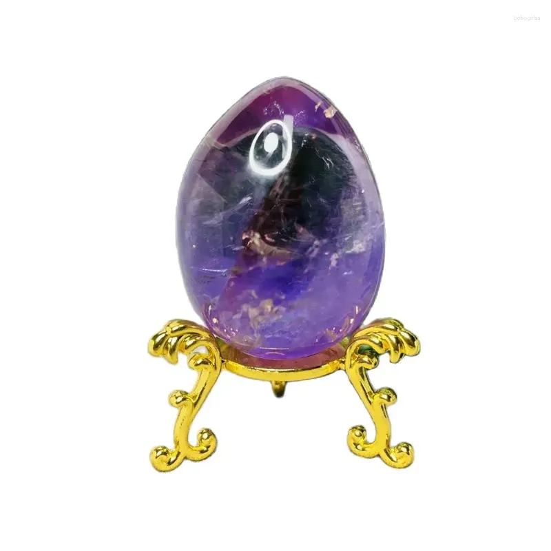 Figurine decorative Uruguay Top Ametrine Drago Eovo Arcobaleno Ametista Ametista Decorato ALTARE ALTER FORNITÀ GEM GEM GEM