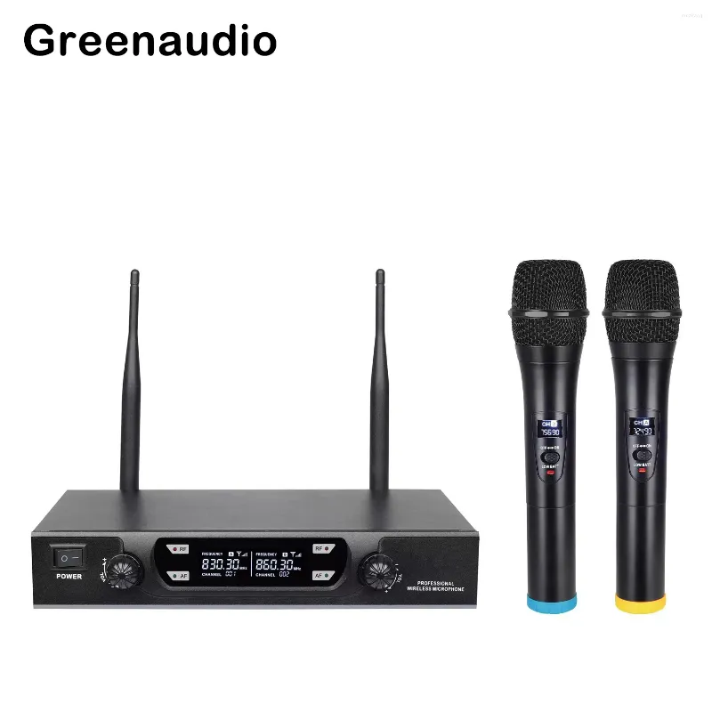 Microfoons GAW-SH300 Wireless Dynamic Handheld Microfoon One-to-Two huishouden Karaoke Outdoor Stage Performance Conference