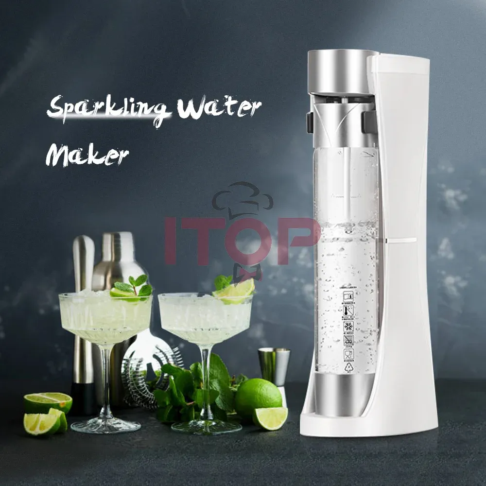 Tools ITOP SWM1 Sparkling Water Maker 1L Bottle Capacity Kinds of Sparkling Juice Drinks Pure Sparkling Water Sparkling Cocktail