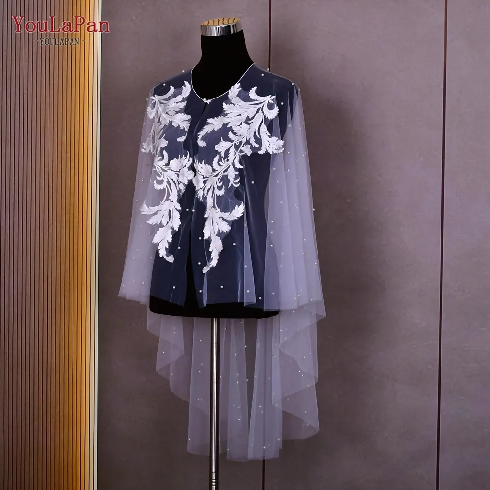 Elegant Lace Bolero Jacket for Wedding: Embroidered Pearls, Plus Size Cape,  Shop Now! from Dhgate Wedding Shoes - price 16.23