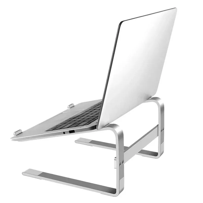 حامل كمبيوتر محمول عمودي حامل قابلة للطي ألمنيوم الحوائط الدفتر حامل الكمبيوتر اللوحي الدعم لـ MacBook Air Pro PC