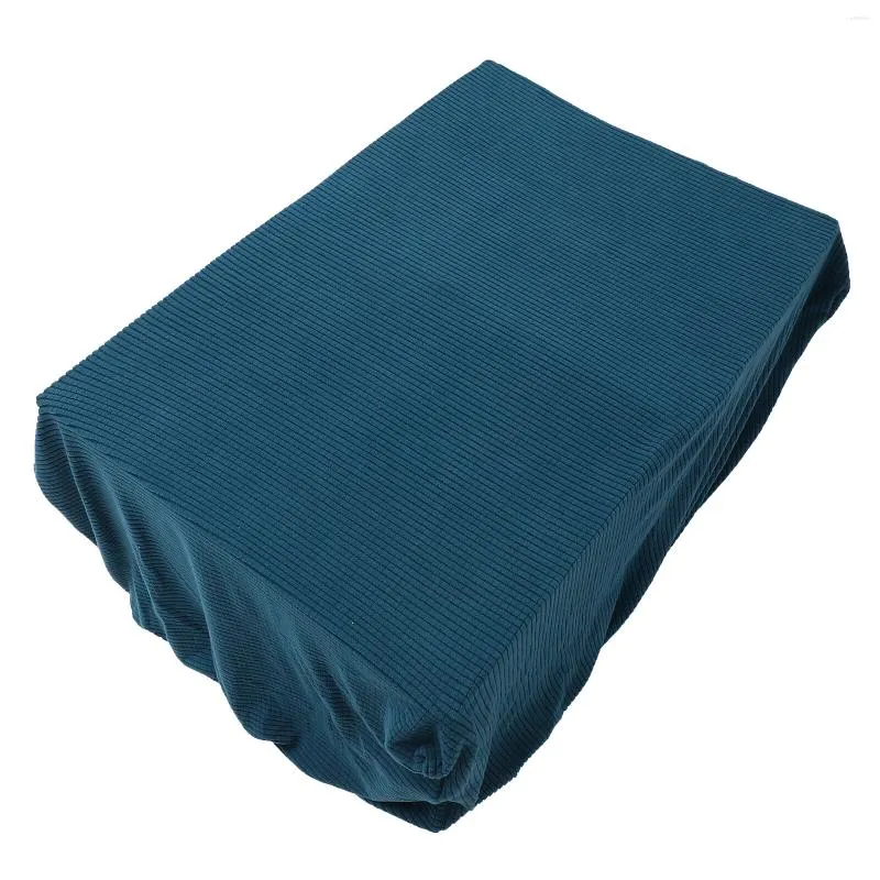 Couvercles de chaise couvercle de tabouret de canapé ottoman pli pli de rectangle élastique rectangle de remplacement polyester (polyester) Protecteur complet