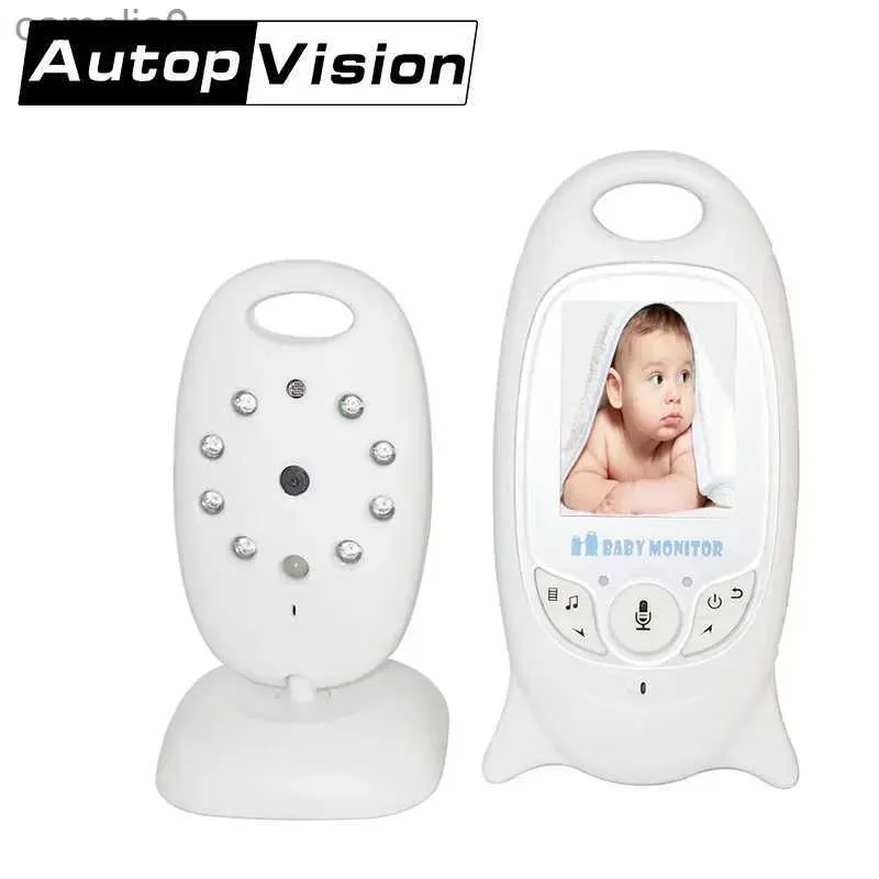 Baby Monitor VB601 Colore da 2 pollici Video LCD Video Digital Monitor Baby Monitor Baby Nanny con 8 ninne nanne e temperatura Batteria integrata CETTUREC240412