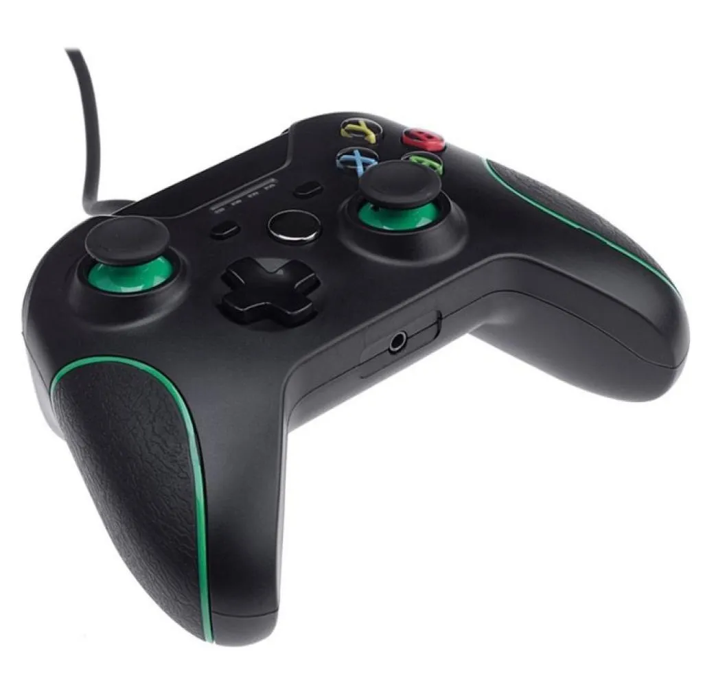 O mais novo Controlador de Wired USB para o Microsoft Xbox One Controller Gamepad para Xbox One Slim PC Windows Mando para Xbox One Joy1319255