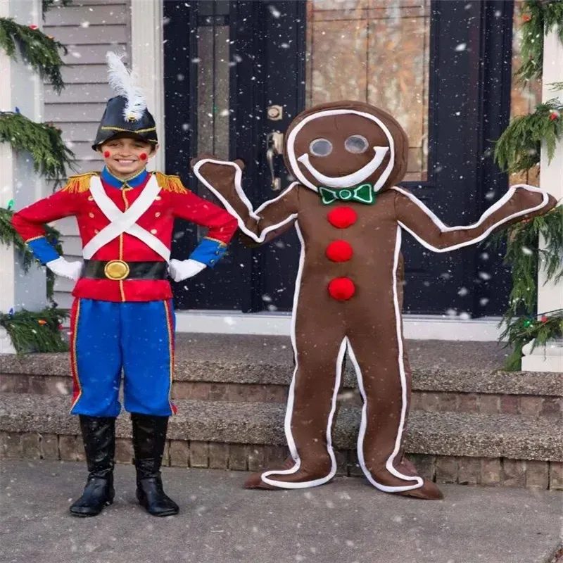Halloween Adult Gingerbread Mascot Costume Gingerbread Man Cosplay Christmas Clothing For Men From Homepro13 28.78 DHgate.Com