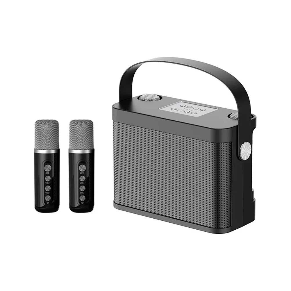 Enceinte Jbl TONOR Bluetooth Machine à Karaoké Pour Adultes Avec 2 Micros Sans Fil UHF, Système