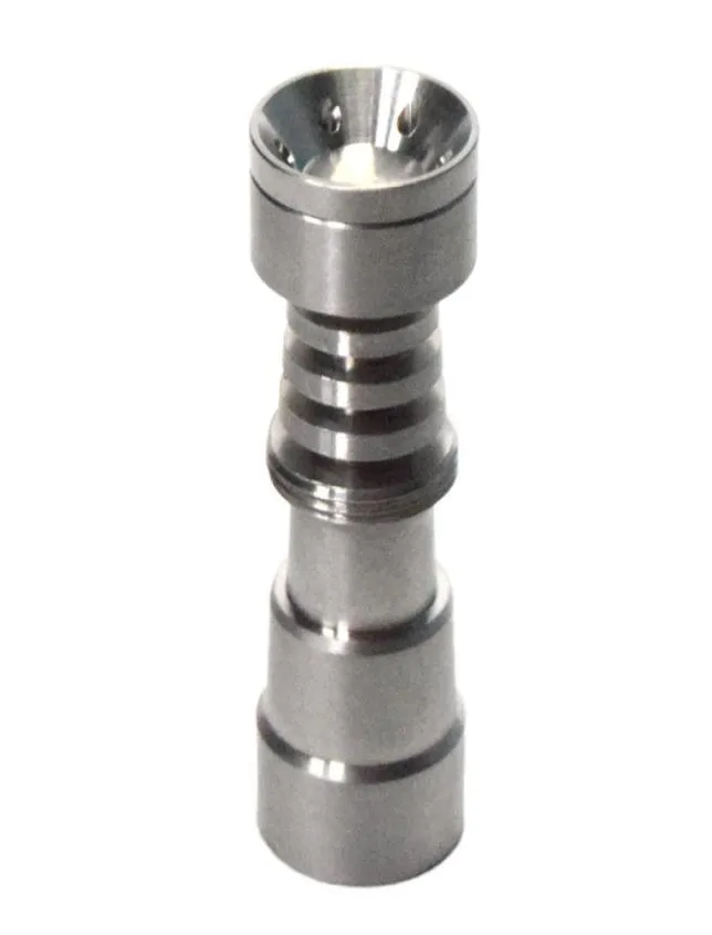 Universal Domeless Reting Hand Tools 4 i 1 Gr2 Titanium Nail 14mm18mm för vattenrörsglasbongar med manliga och kvinnliga leder Dab9667438