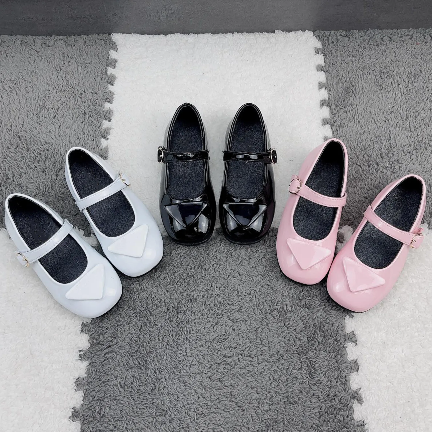 Дети назвать бренд обувь девочки принцесса обувь милая мода детская обувь сплошная цветная простая детская кожа