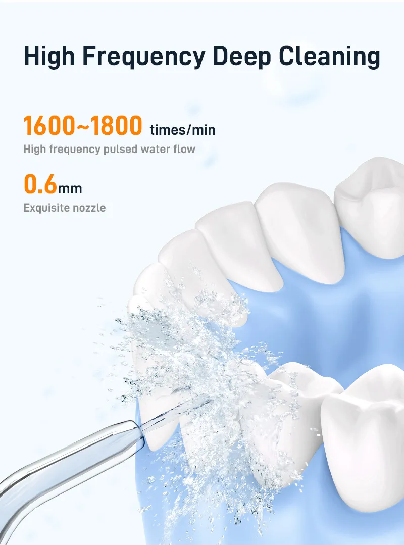 L15 Smart OxyPulse Oral Irrigator - Portable Dental Flosser for Sparkling Smiles