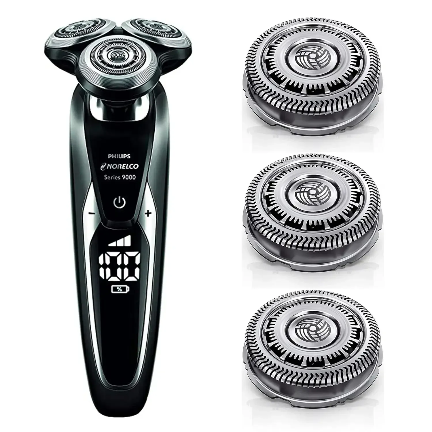 Shavers SH90 Ersatzblattköpfe für Philips Norelco Shaver Series 9000 Serie 8950 Spezialausgabe (SW6700/91, SW9700/83)