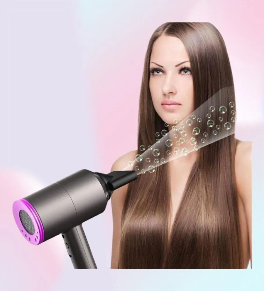 Winter Hair Dryer Negative Lonic Hammer Blower Electric Professional Cold Wind Hairdryer Temperature Hair Care Blowdryer2056395