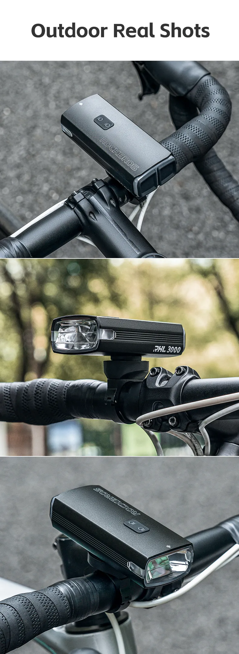 DHgate.com:3000LM Super Bright Bike Front Light with DHgate.com:3000LM Super Bright Bike Front Light with