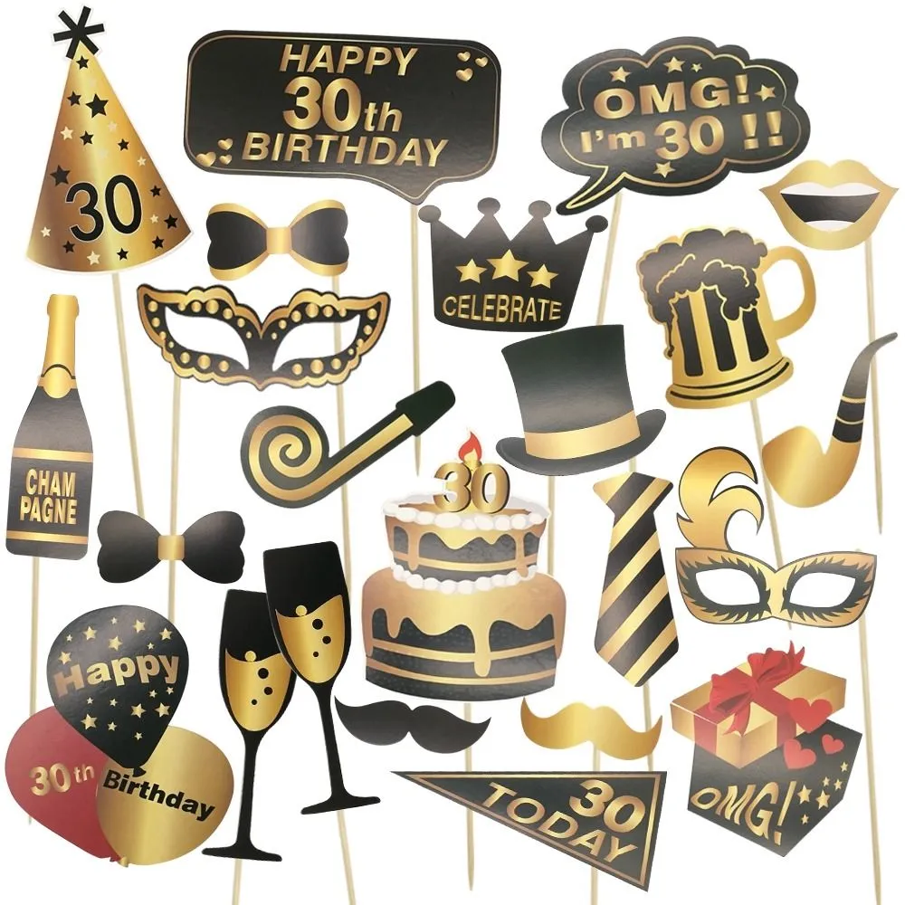 Fun Photo Booth Props For 30th, 40th, 50th, And 60th Birthdays Adult Birthday Party Decor From Homepro9, $11.57 | DHgate.Com fun-photo-booth-props-for-30th-40th-50th-and-60th-birthdays-adult-birthday-party-decor-from-homepro9-11-57-dhgate-com