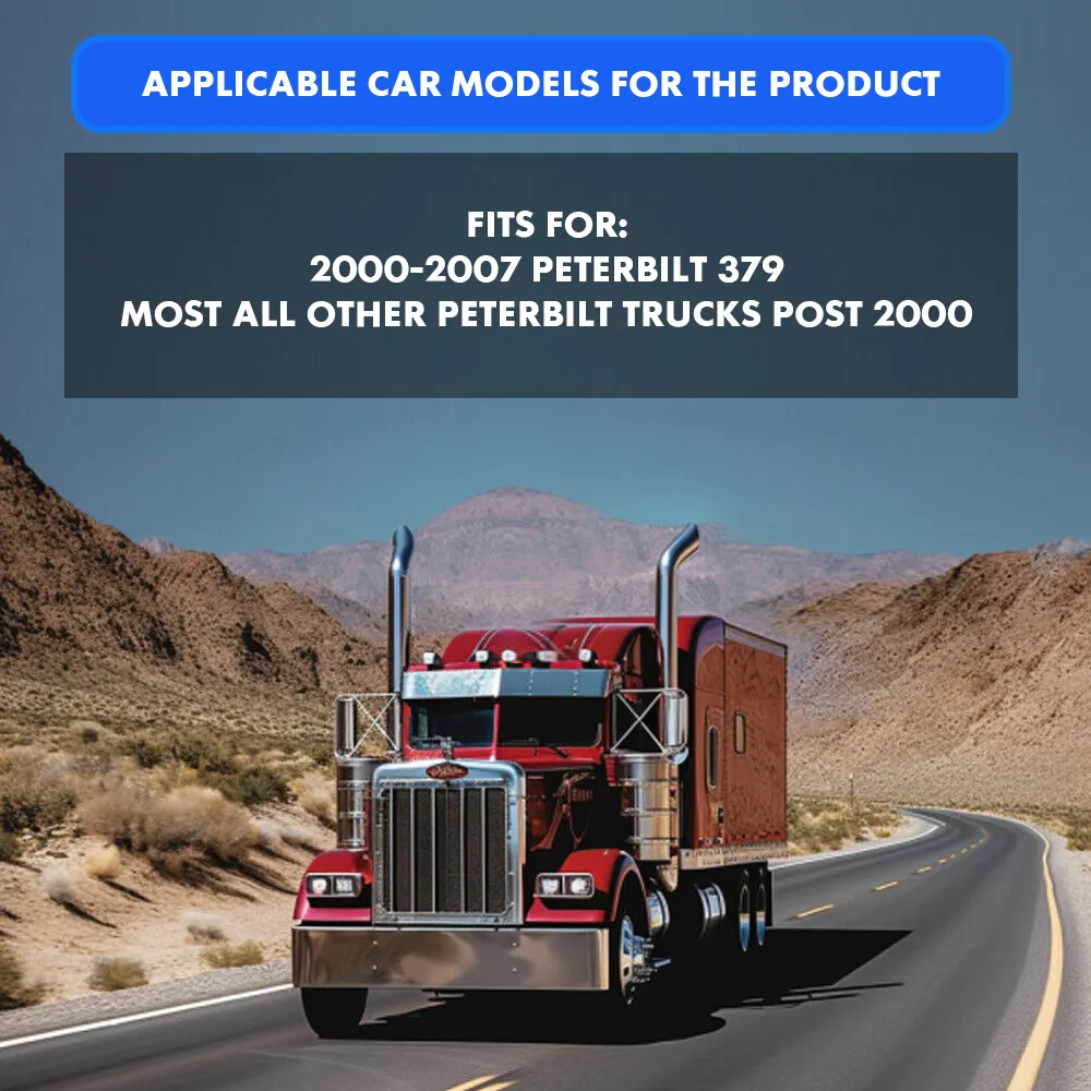 Black Bumper Hood Rest Bushing Replace for 2000 2001-2007 Peterbilt 379 Black Bumper Hood Rest Bushing Replace for 2000 2001-2007 Peterbilt 379