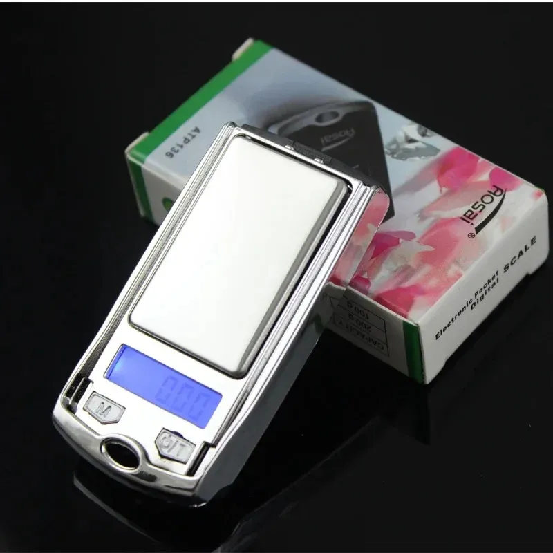 Portable Mini Digital Pocket Scales 200g/100g 0.01g for Gold Jewelry Gram Balance Weight Electronic Scales