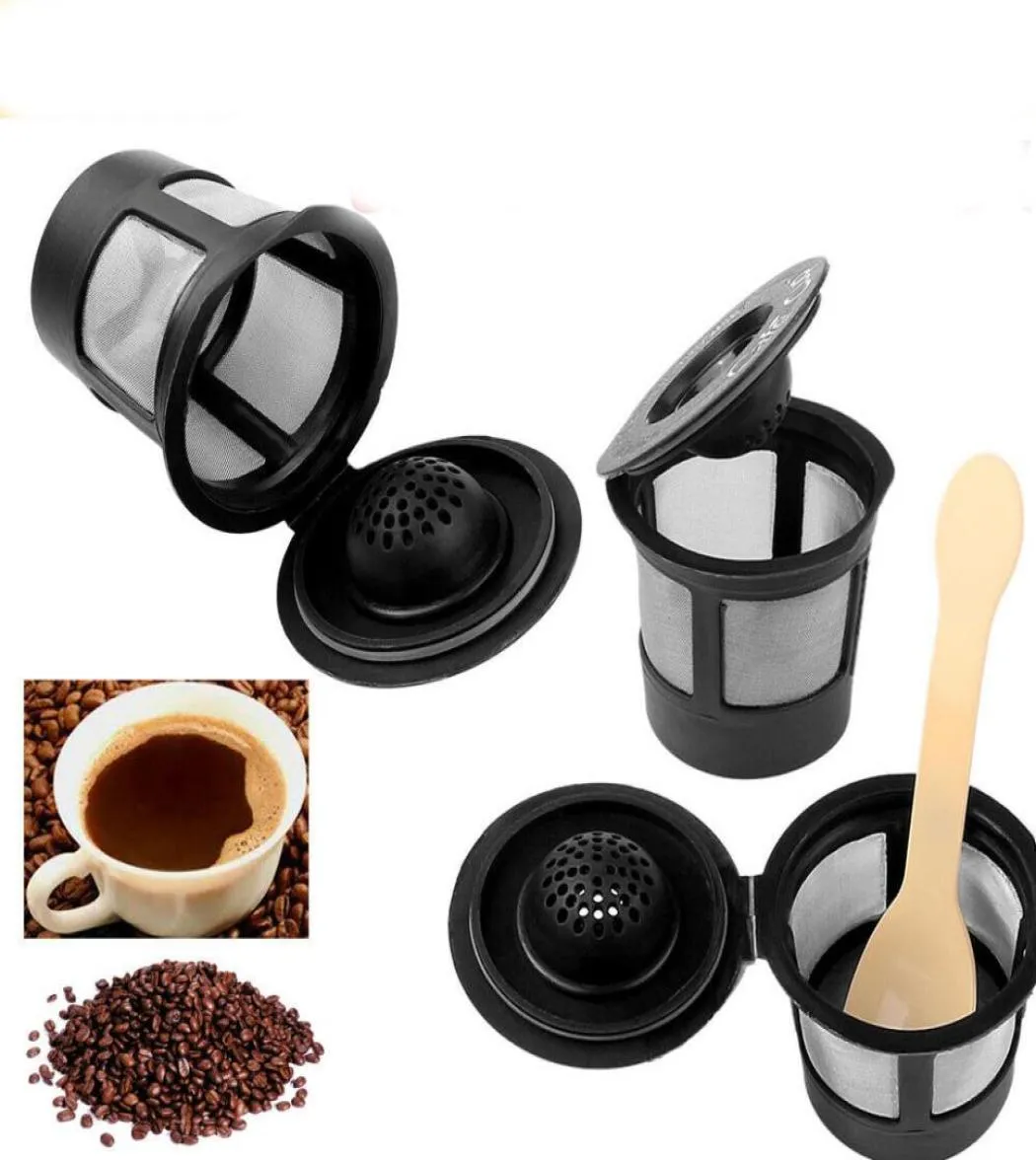 Cafe Cup återanvändbar singel servera KCUP -filter för Keurig Coffee Espresso Maker Pods 9 PCSlot Dec5114083549