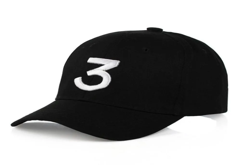 新しいチャンスThe Rapper 3 Dad Hat野球帽を調整可能なストラップバックブラック野球帽子4521922