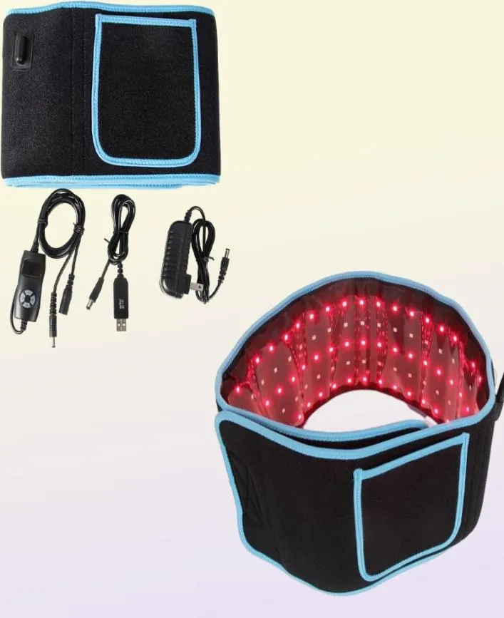 Neuester Körperschlanksgürtel 660 nm 850 nm Schmerzlinderung Fettabbau Infrarot rot LED -Lichttherapiegeräte Große Pads Wearable Wraps Belts3075672