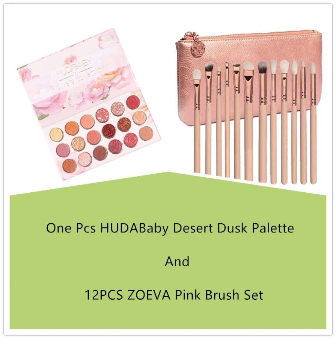 Huda Baby the New Nude Eyeshadow Palette Blendable Rose Gold Textured Shadows Neutrals Smoky Multi Reflective With Professional 4421011