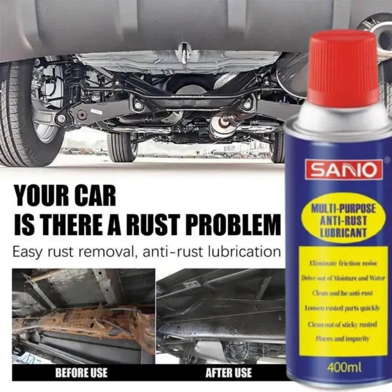 Save Big on Bulk Metal Rust Inhibitor Rust Remover Spray For Cars 400ml  Rust Inhibitor Derusting Spray, Metal Chrome Paint Cleaner Anti Rust
