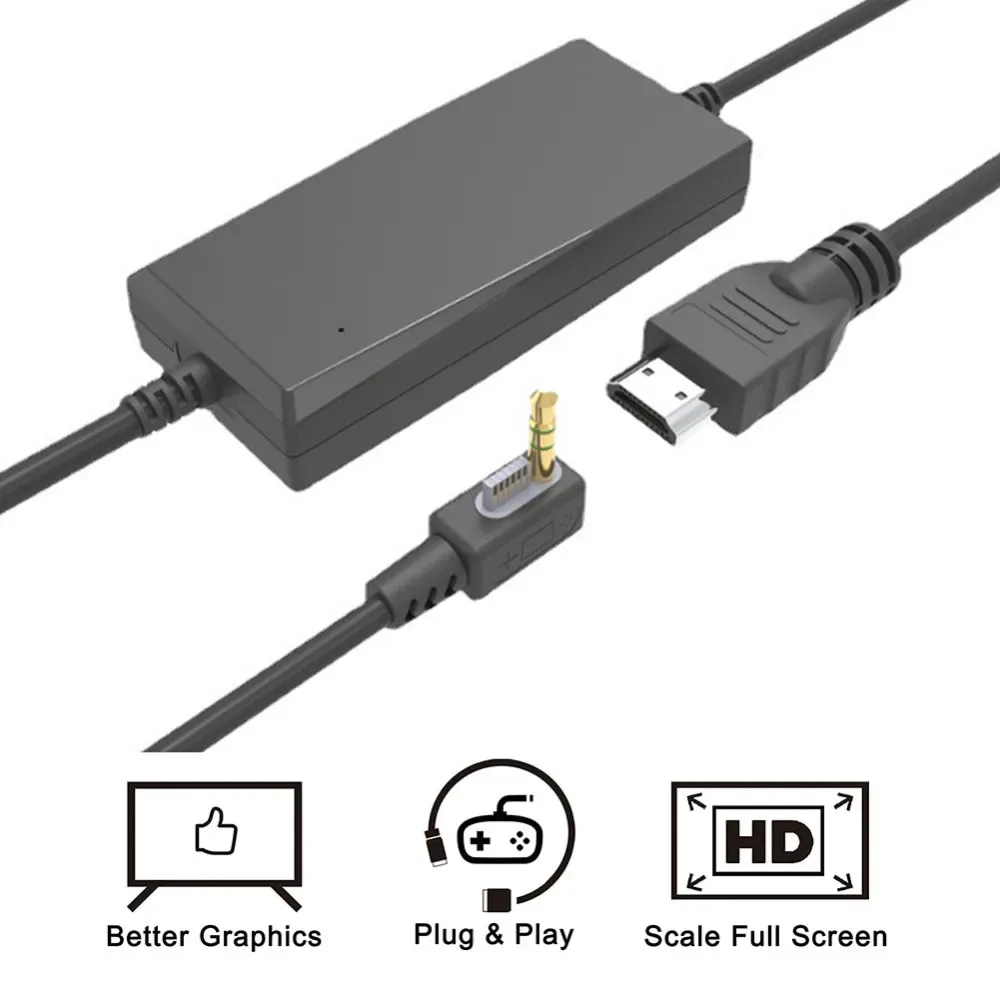 Kablar 2,5 m helskärm Display Projection Component AV Video HDTV Converter Cable för PSP 2000/3000 Controller Low Latency HDTV -kabel