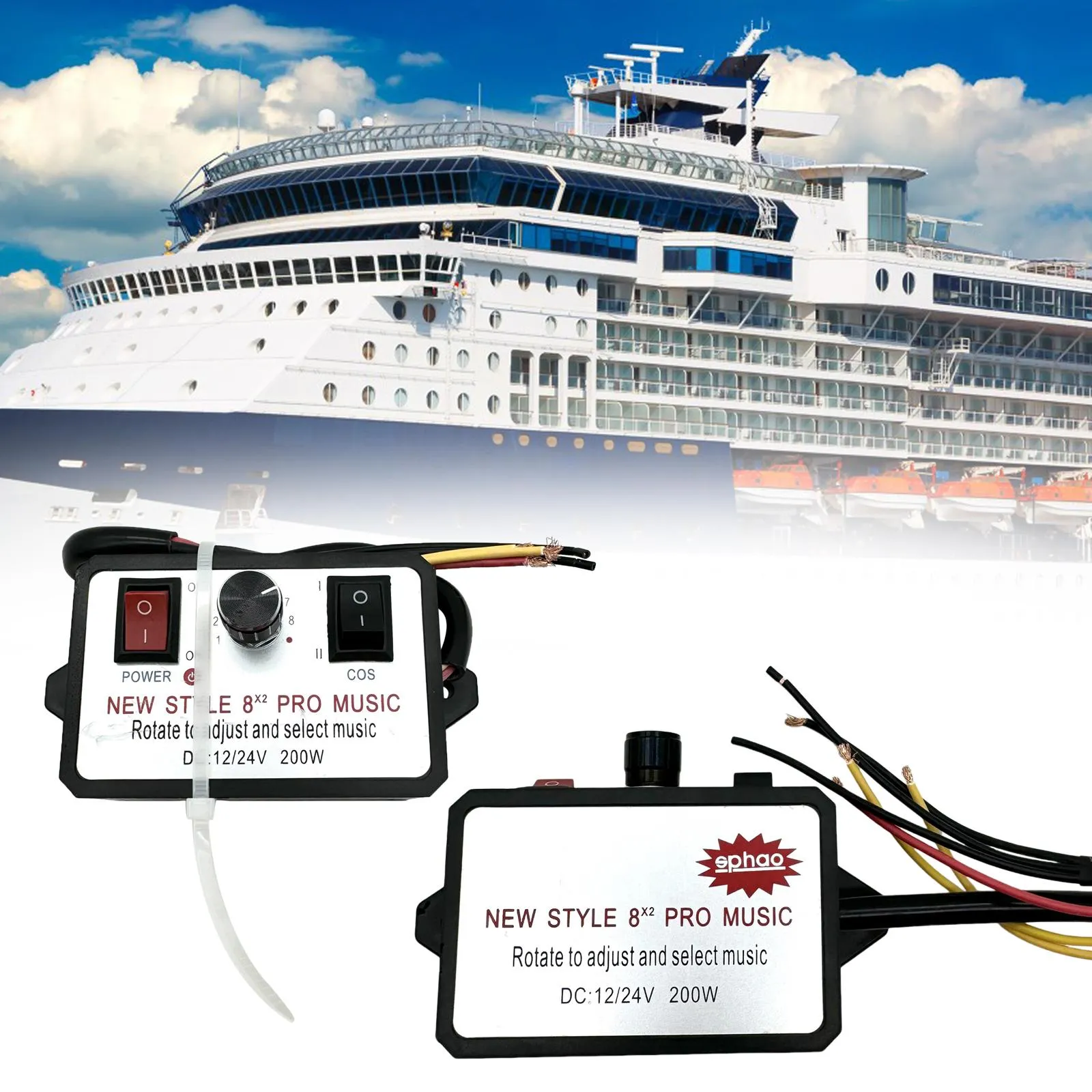 Controller Clacson Per Moto E Auto | 25 Tonalità | 12-24V | Per Auto, Moto, Barche E Camion - Foto 12