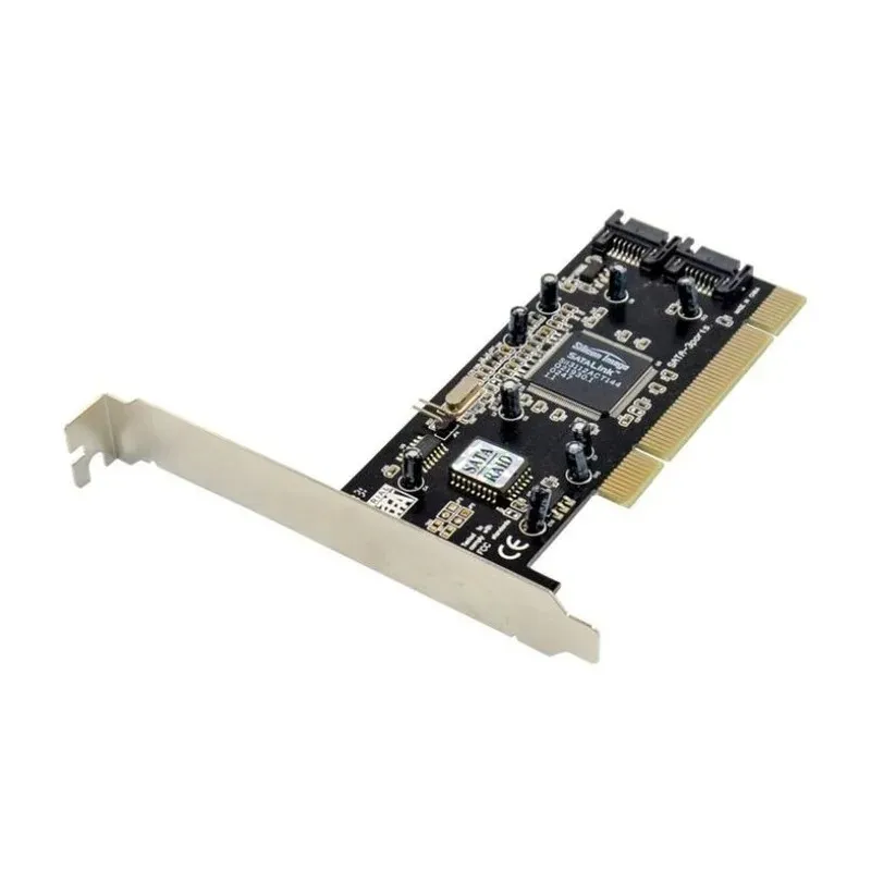 PCI To SATA Raid Card Chip Silicon SiI3114 SATA Disk Host Controller Adapter 2 Channels Expansion Converter 1500mb