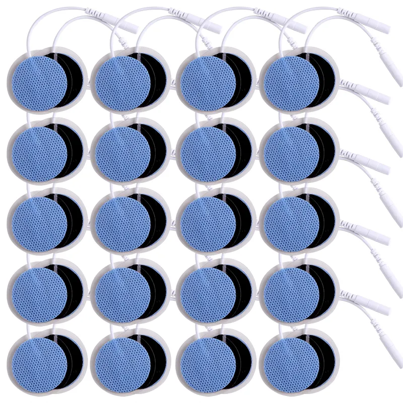 50pcs Electrode Muscle Massager Pads for Tens Physiotherapy Massage Machine Non-woven Fabric Self Adhesive Replacement Patch - 66