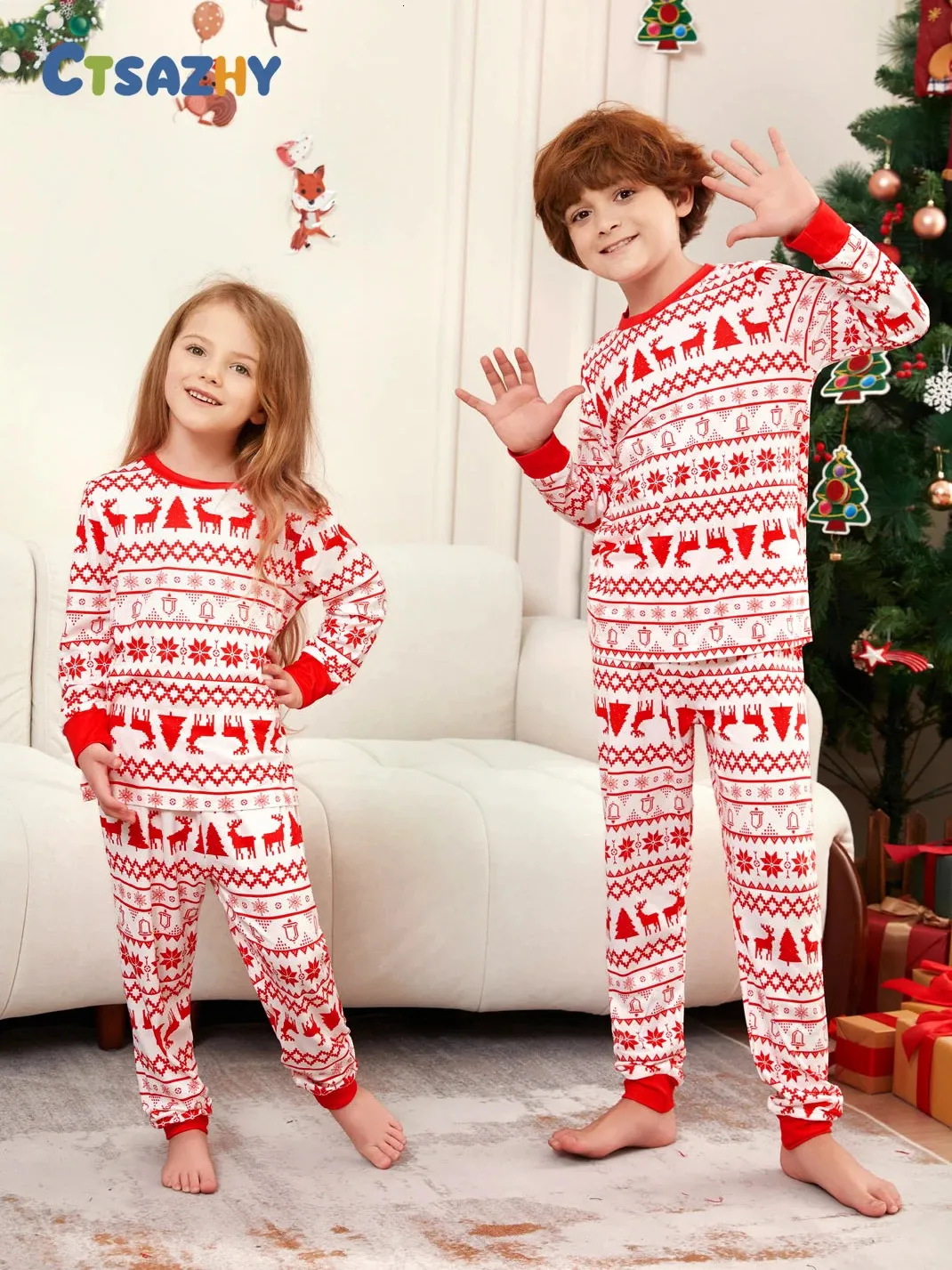 Kerstpyjama's