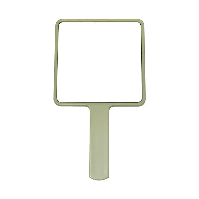 2024 Handhållen Makeup Mirror Square Vanity med handtag Handsalongkompakta speglar kosmetik för kvinnor handhållen sminkspegel för kvinnor