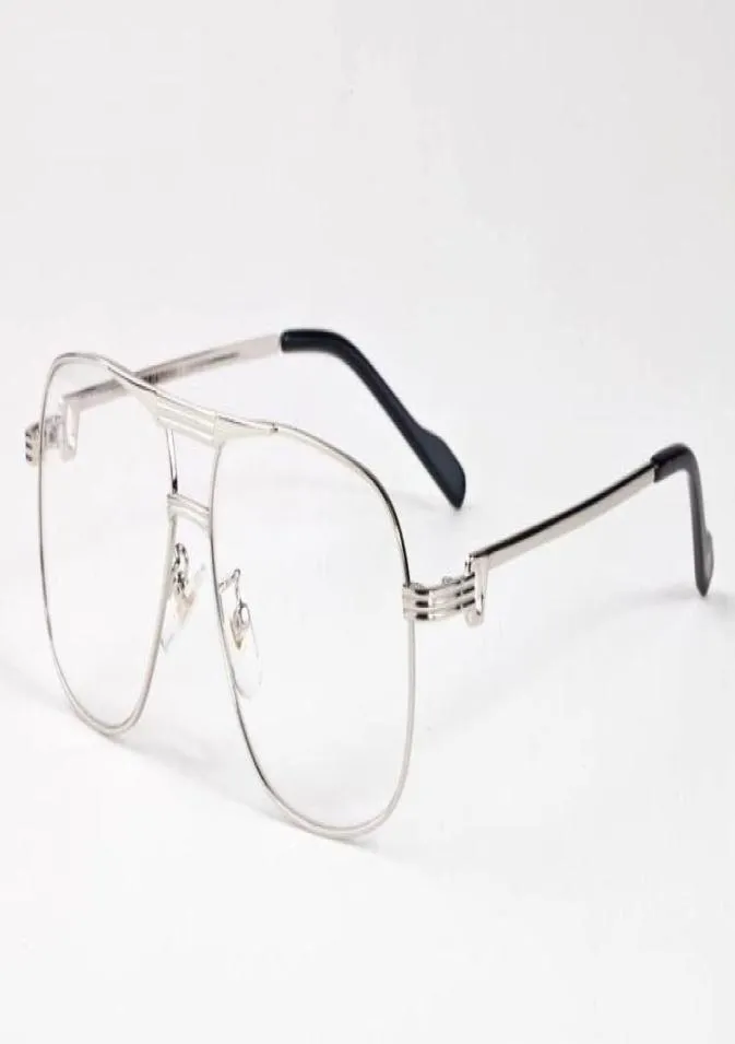 Fashion Mens Sports Sunglasses For Men Attitude Vintage Retro Sun Glasses For Women Office Sun Glasses Clear Lens with Box Lune6254352