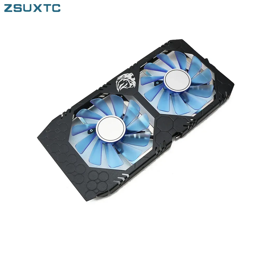 패드 85mm CF9010H12S RX480 GPU RX를위한 대체 쿨러 팬 570 480 RX470 RX570 그래픽 카드 냉각