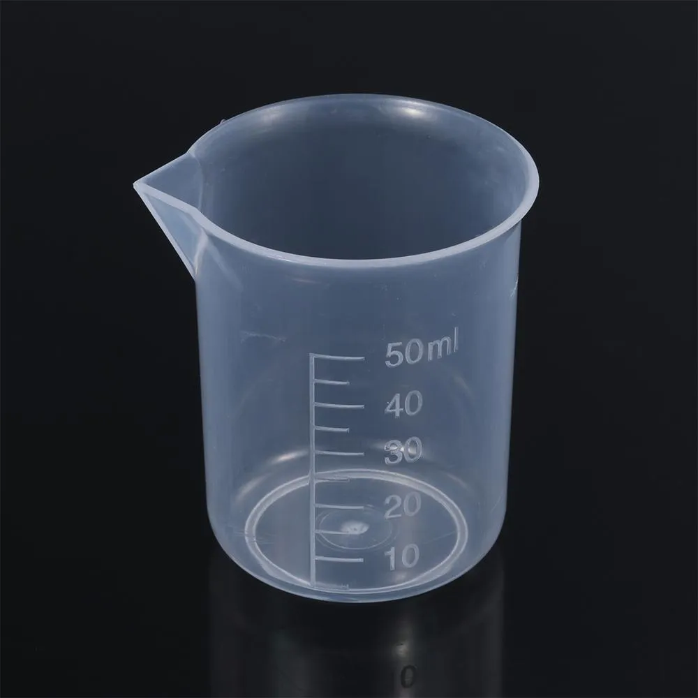 Measuring Cup Plastic Transparent Graduated Beaker Set 150/250/500ml ...