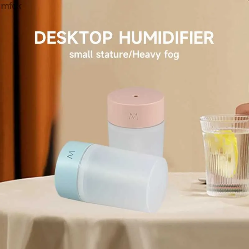 Humidifiers USB Aroma Diffuser Desktop Oil Diffuser 260ml Mini Car Air Humidifier Home Mist Maker Sprayer with LED Night Lights
