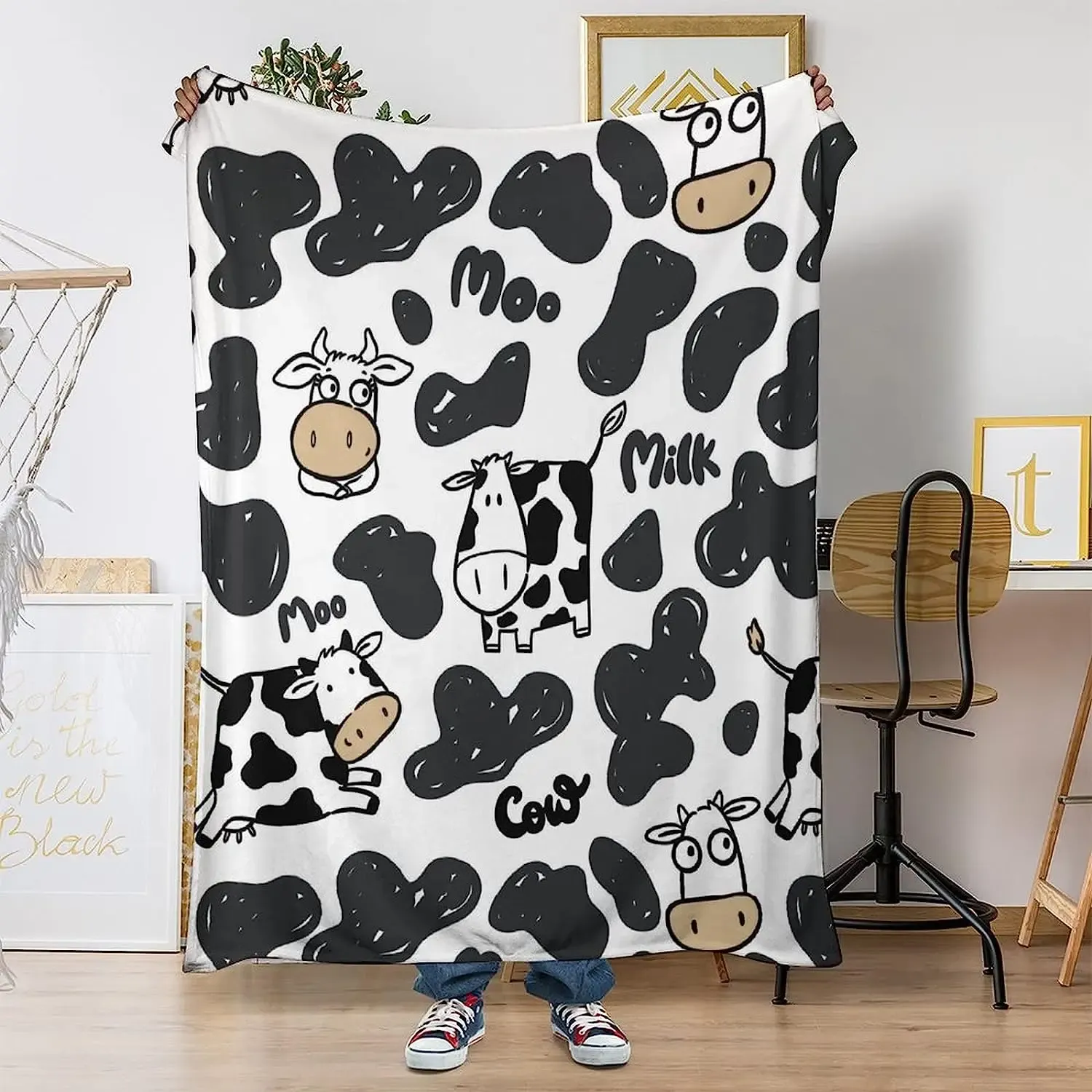 Gaming Themed Flannel Fleece Blanket - Lightweight Throw For Bed, Couch, Or Office, Multiple Sizes - View #6