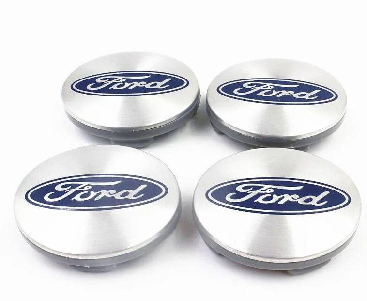 4st 54mm för Ford Wheel Center Cap Hub Caps Emblem Car Logo Badge3271638