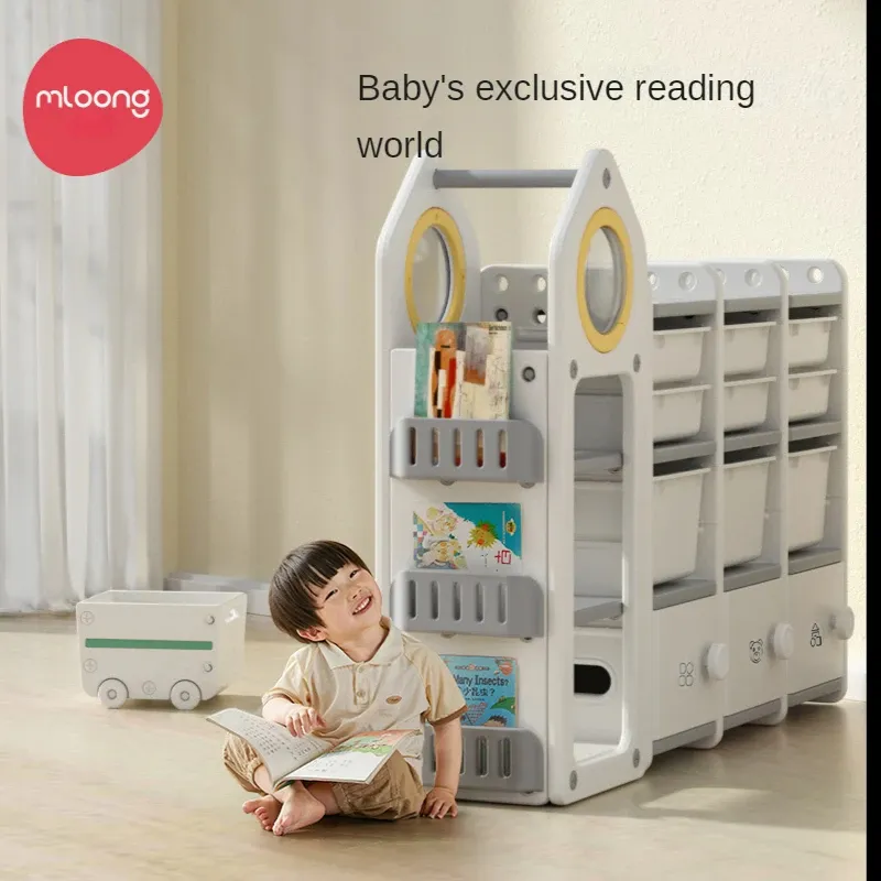 Multicolor Baby Bookshelf Wooden Picture Bookcase Child Library Storage Rack Furniture From Homepro14 493.17 DHgate.Com