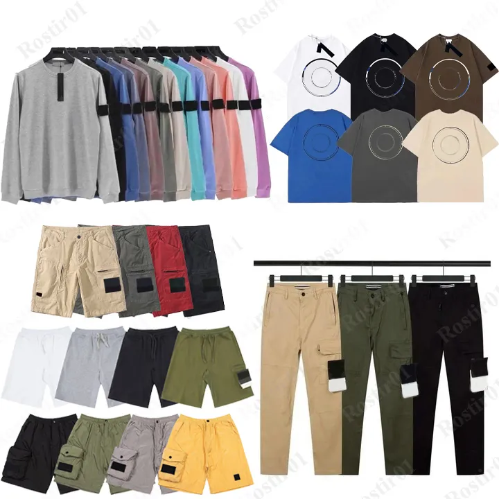 Designer Mens Jumper Badge Sweatshirt Hoodie Men Cargo Pants Pull Pullover Tracksuit Autumn Hoodies Womens långärmad tröja Shorts Compass Tops