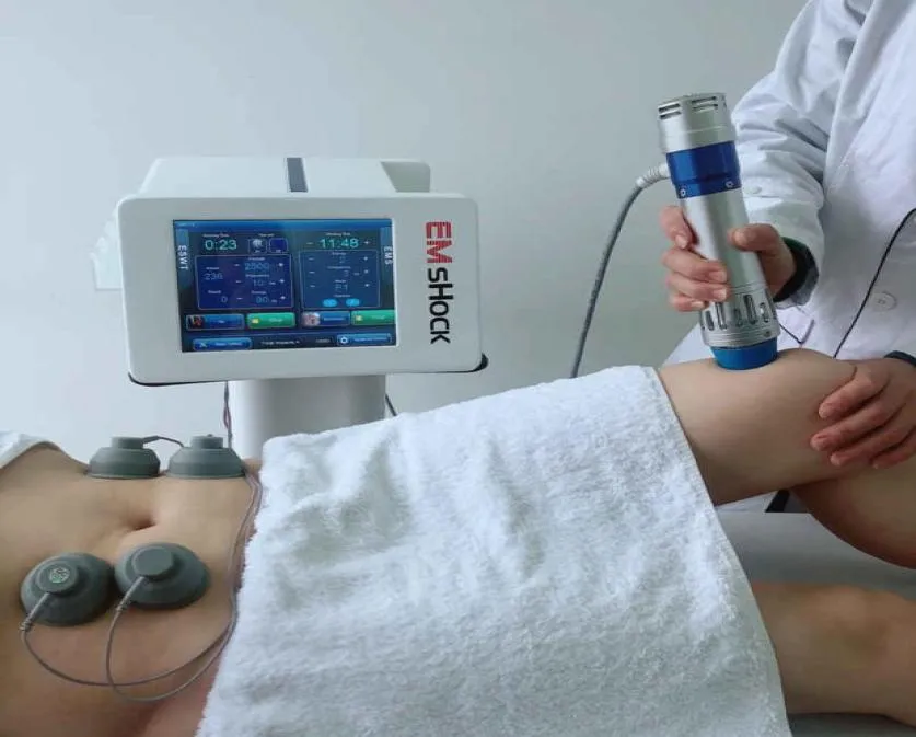 Dispositivo di terapia dell'onda d'urto combinare la macchina per terapia del vuoto EMS per il trattamento del dolore corporeo con CerCertificate4396836