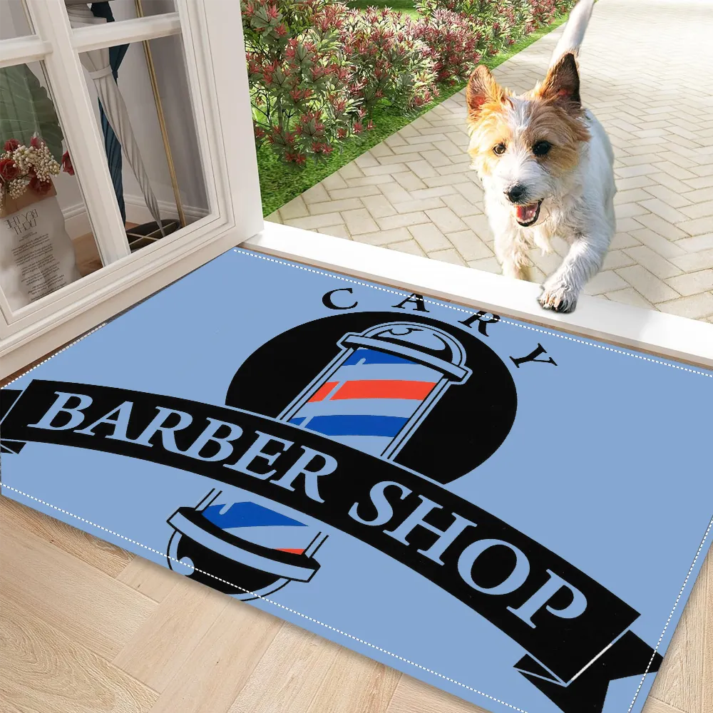 Barber shop door mats sale