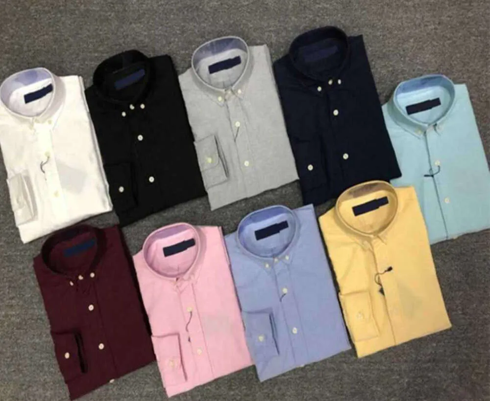 Camicia da uomo polo polo polo polo da uomo a manica lunga uomo per leisure autunno uomo casual a flusso di marea sciolto design 1102ess