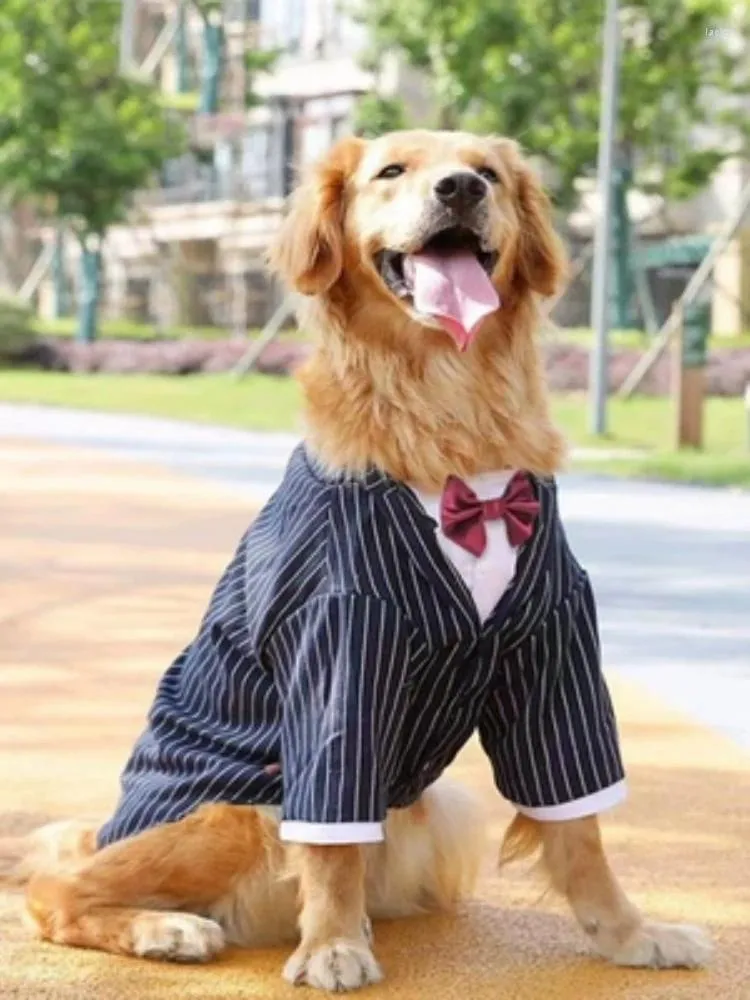 Hondenkleding Big Suit jurk bruiloft Golden Hair Husky Labrador kleding huisdierbenodigdheden
