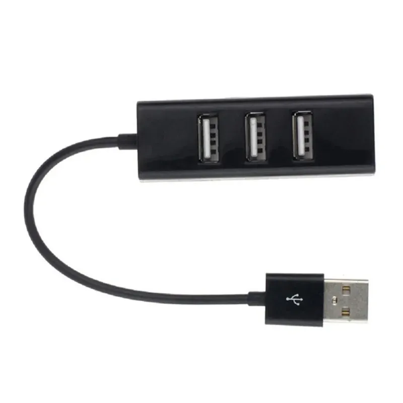 Adaptador de expansor do USB Hub3Port USB2.0 Hub multi USB SPLITTER 2.0 Múltiplo USB2.0 USB-HUB CARDE LEITOR para PC