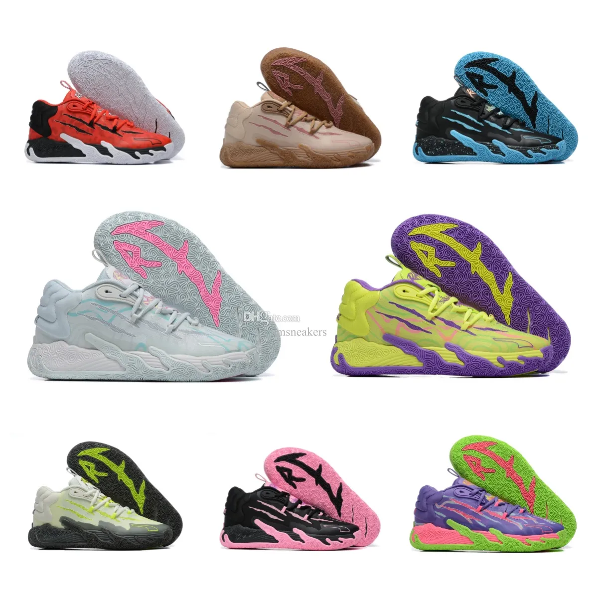 MB.03 Lo Mens Womens Big Kids Youth Kinder Jungen Basketballschuhe Eins Welt Menschen Chip Copa Grind Schwamm Sandy Schöpfer Rayguns Trainer Sport Amsneaker