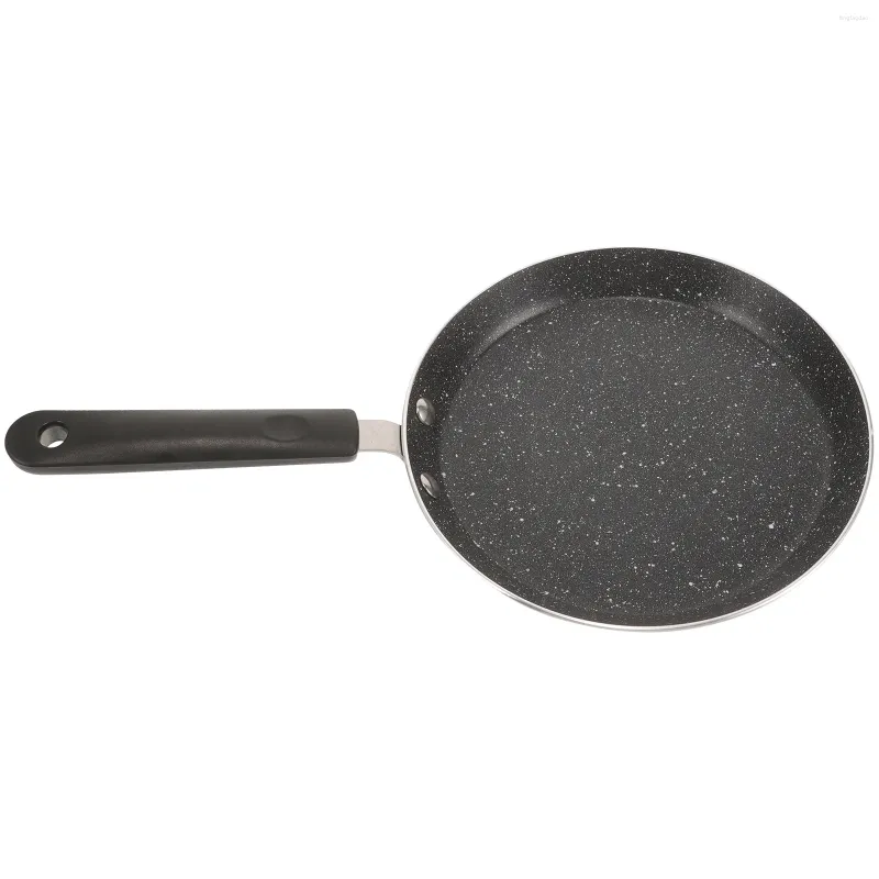 Pans Maifan Stone Pan Halberd Pot Fring Frying с крышкой простой в форме сердца