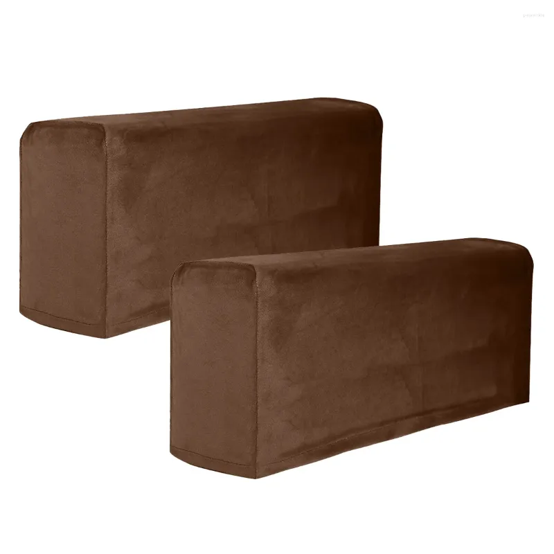 Stoelbekleding Stretch Sofa Armwest 2pcs Anti-fauteuil Slipcover Wasbare armdoppen Meubelbeschermer voor bankrecliner