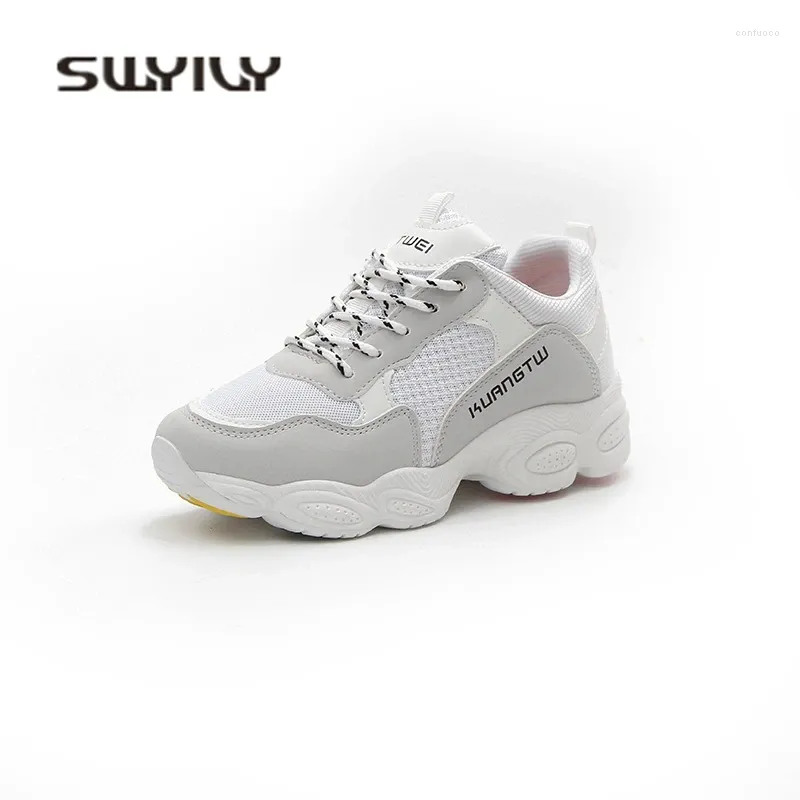 Scarpe casual Swyivy Women Sneakers Platform 2024 Spring White 40 COMETTO CAFAS