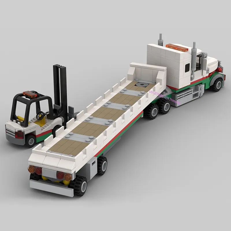 MOC New Hot MOC Building Blocks Octan Train Tank Car Model Toys Building Bricks MOC main image 1