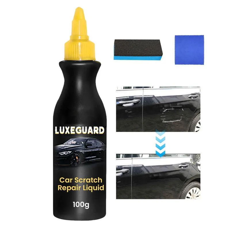 Auto Scratch Repair Pen Kit - Car Scratch Remover, Swirl Repair, Paint Restorer with Auto Cleaning Tools